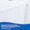 Kenney Mfg Twist & Fit No Tools Spring Tension Stall Shower Curtain Rod, 24-38in, White KN607S/1V1 - alternate 2